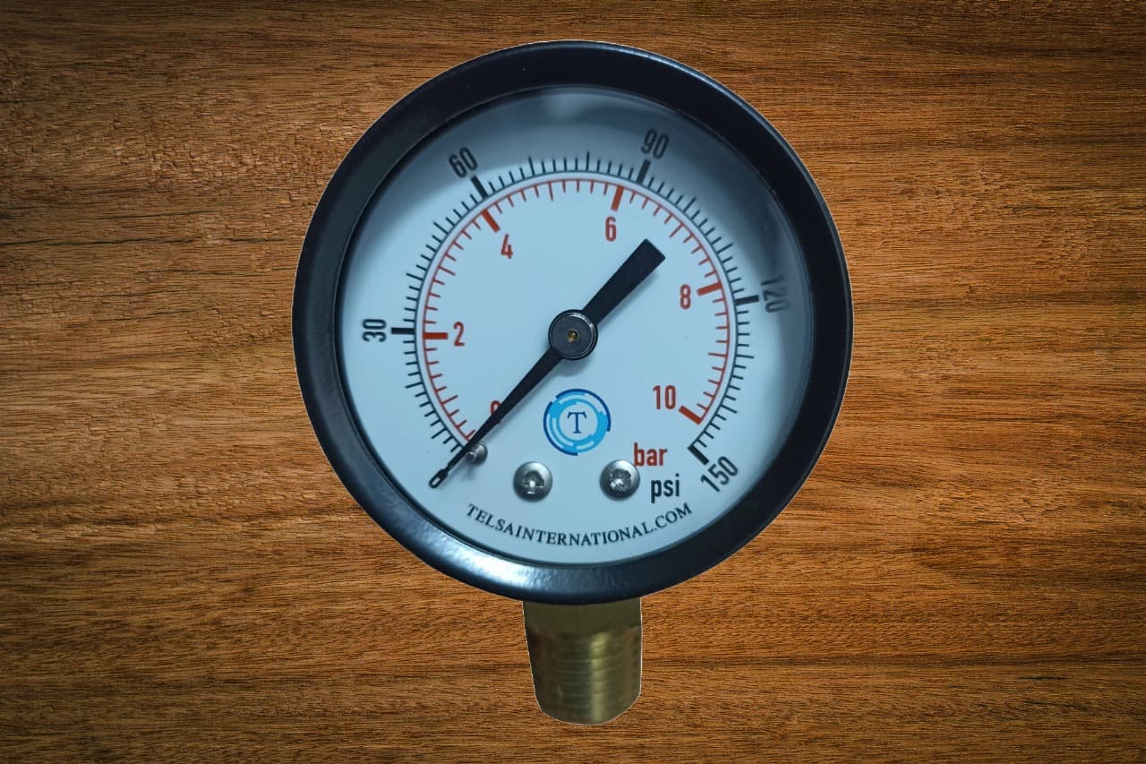 Manómetro industrial para sistemas de presión