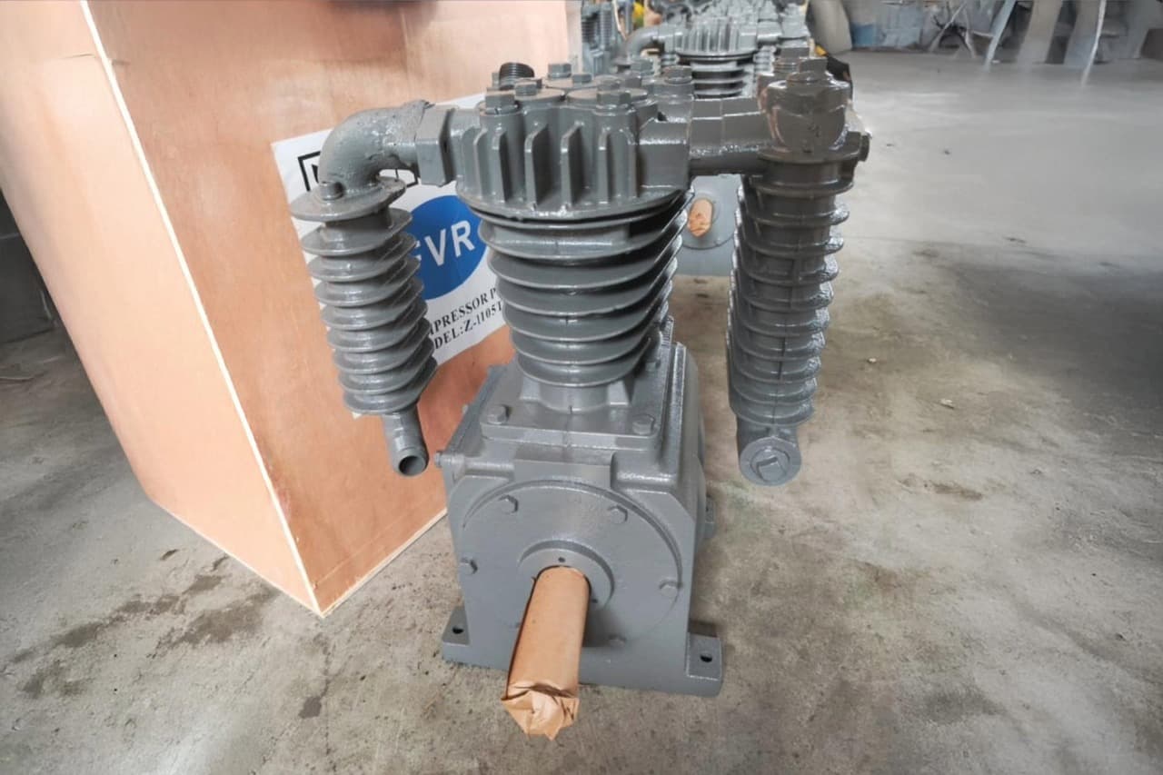 Cabezote reforzado para compresor industrial