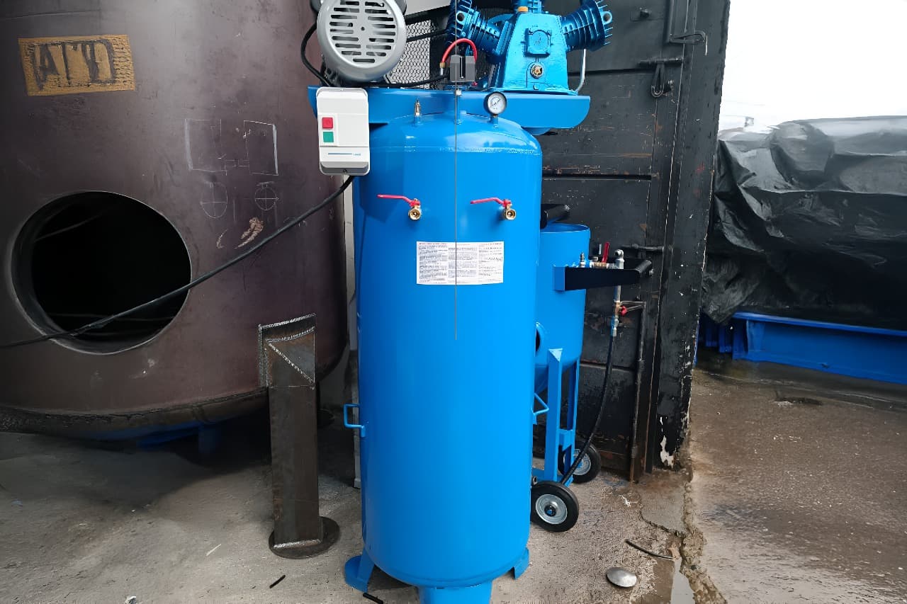 Sistema de aire comprimido doble para alta demanda