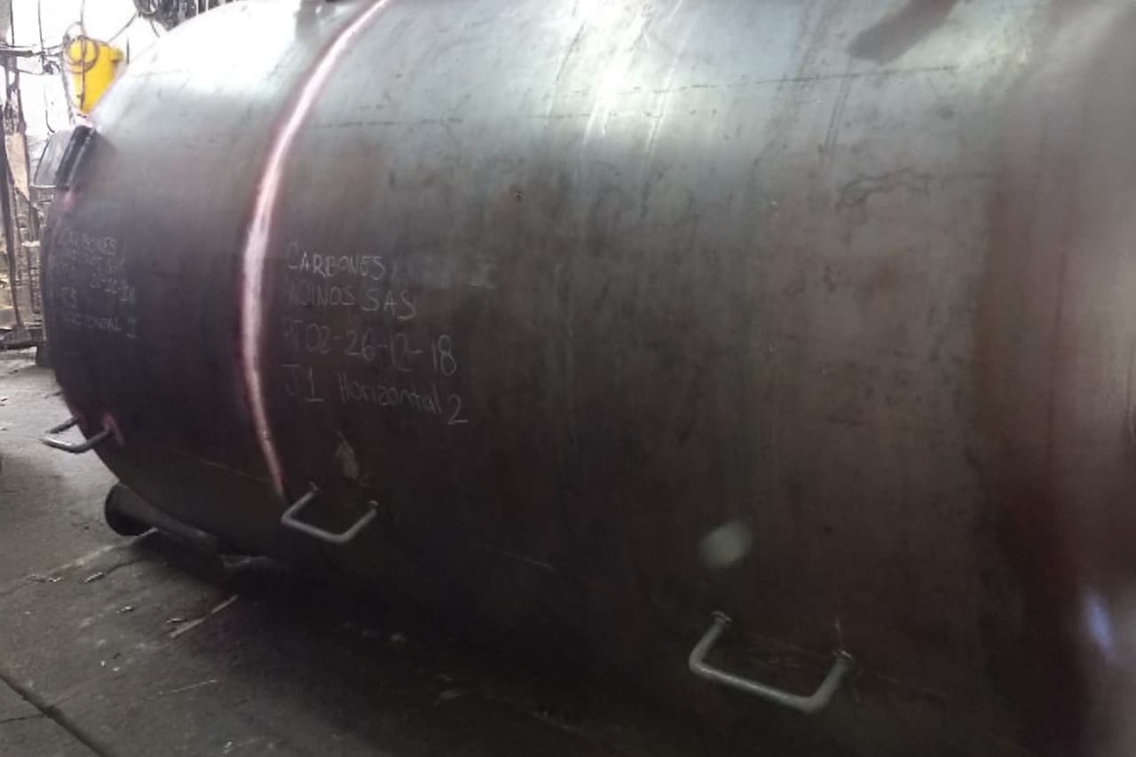 Tanque pulmón fabricado a medida para empresas