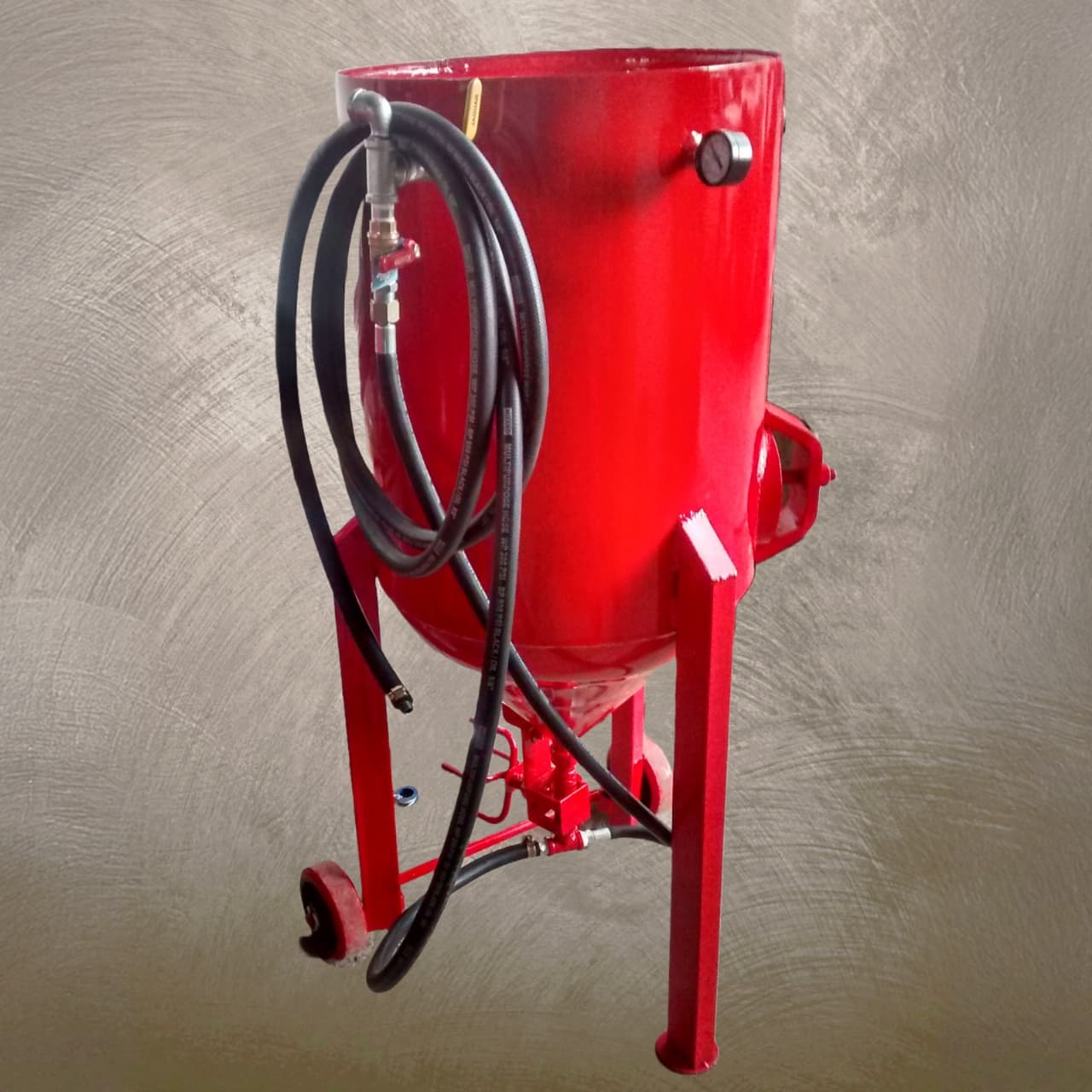 Tolva de sandblasting reforzada de alta capacidad