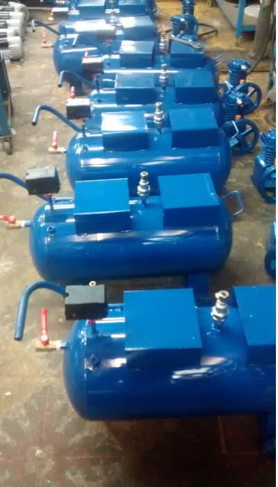 Tanque industrial reforzado para alta presión