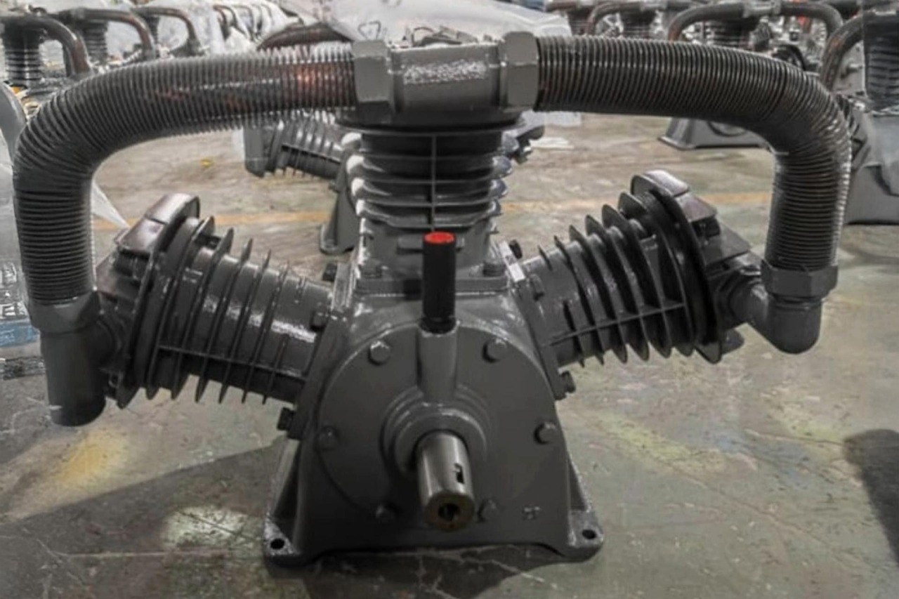 Cabezote monocilíndrico para compresor de aire