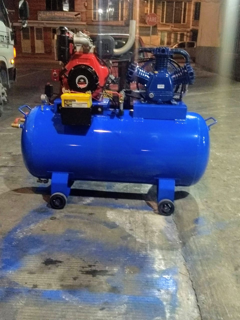 Compresor técnico para sistemas de presión