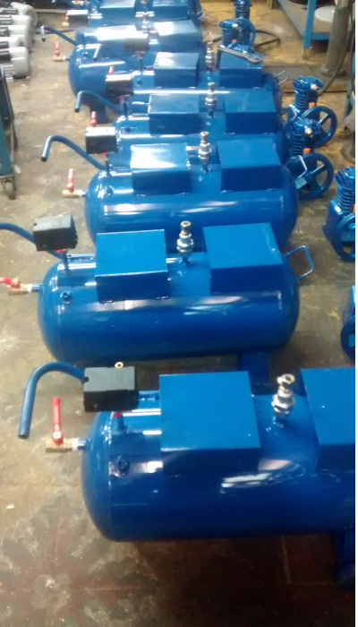 Tanque industrial reforzado para alta presión